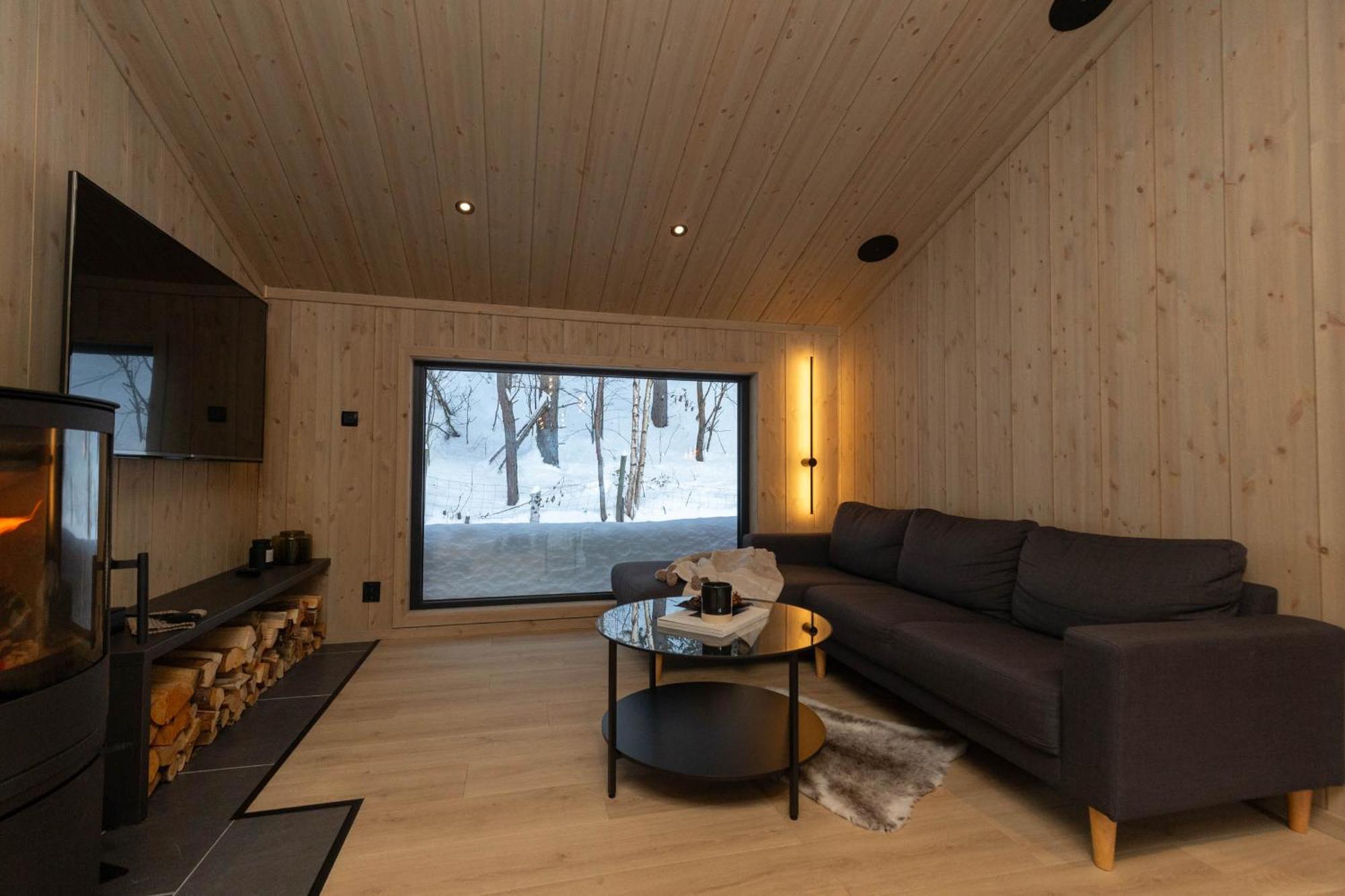 High Standard Cabin Close To The Fla City Center Flå Exterior foto