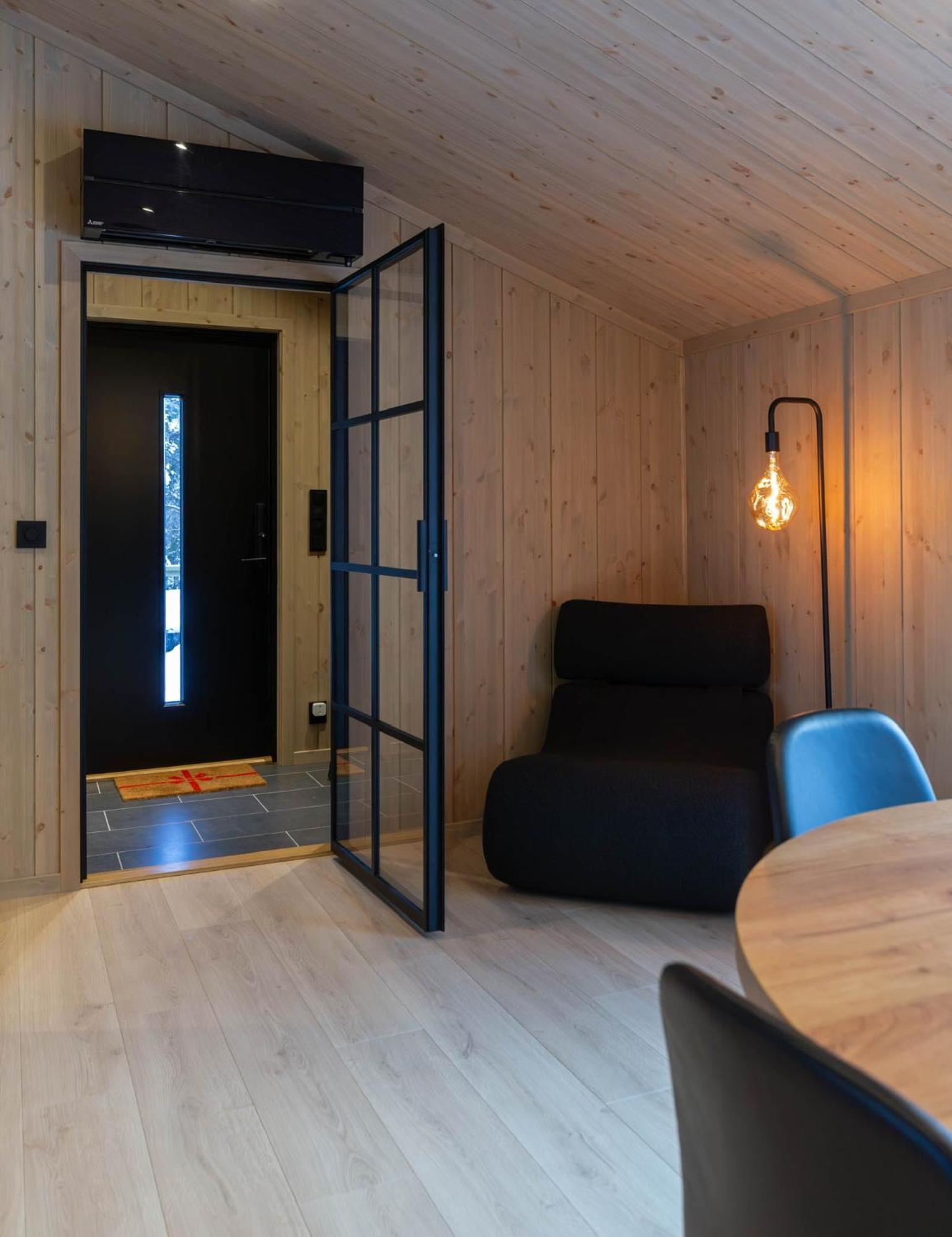 High Standard Cabin Close To The Fla City Center Flå Exterior foto